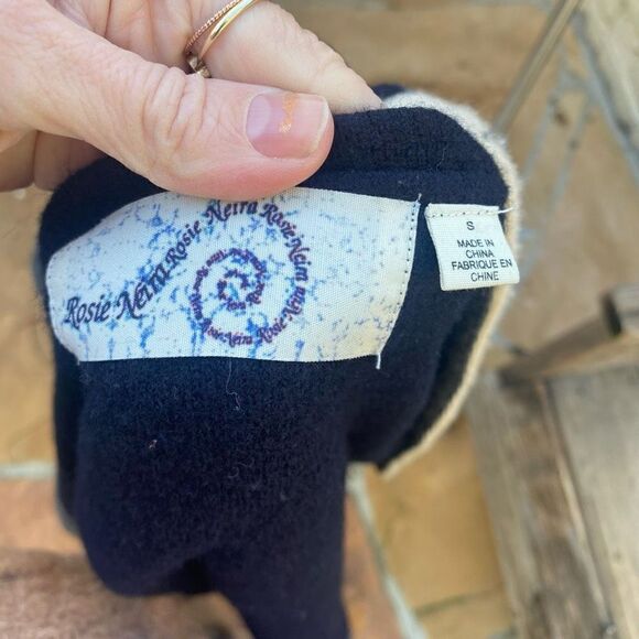 Anthropologie Rosie Neira Colorblock Boiled Wool Jacket size small - Picture 4 of 10